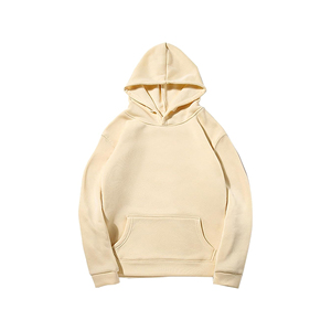 Personalizado de algodón Spandex al por mayor precio barato hombres ropa de calle Hip Hop Unisex de gran tamaño sólido sudaderas con capucha de invierno Bangladesh - Product Image 2