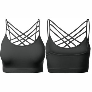 Verano venta al por mayor logotipo personalizado deporte Yoga sujetador ligero transpirable deporte Yoga sujetador gimnasio ejercicio deporte Yoga sujetador - Product Image 1