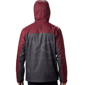 Veste de ski imperméable et respirante pour hommes, fermeture à glissière, conception personnalisée OEM, isolation directe en laine polyester/nylon, vente en gros - Product Image 2
