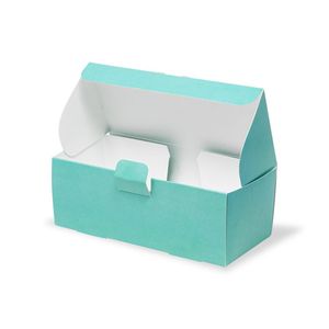 Caja Rígida para Snacks Reciclada con Laminado Brillante y Grabado en Relieve 22x10x8 Cm Blanca - Product Image 3
