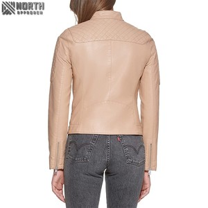 Nouvelle veste en cuir unisexe de luxe à prix compétitif Camouflage Service OEM personnalisable à l'avant - Product Image 3