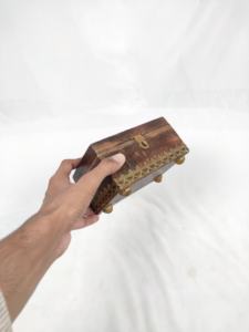 Solid Acacia Wood <b>Storage</b> <b>Box</b> <b>with</b> Locking Key and Hinged <b>Lid</b> Spacious Keepsake Chest for Jewelry handmade wooden boxes sale - Product Image 6