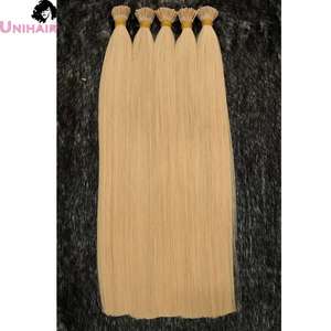 Le plus attrayant I Tip Fournisseur de paquets de cheveux humains brésiliens de haute qualité Vente en gros 100% paquets de cheveux humains bruts - Product Image 1