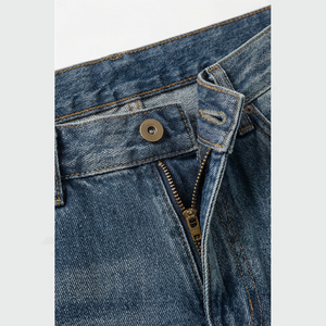 Pantalones Vaqueros de Mezclilla, Nuevo Estilo Holgado Informal, Tendencia Actual, Pantalones Anchos Desgastados para Hombre, Servicio OEM, Venta al por Mayor - Product Image 4