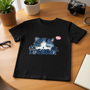 T-Shirt Unisex 210GSM 100% Cotone, Maglietta Casual Oversize con Stampa Serigrafica Personalizzata di Rose, Taglia 2XL, Caratteristiche Termiche, Stampa DTG - Product Image 3