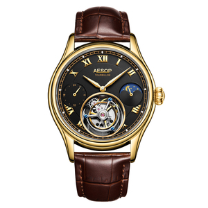 Montre mécanique tourbillon 7020 au design classique, montre de luxe pour homme, fabricant certifié - Product Image 1