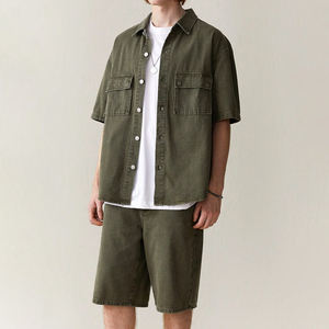 กางเกงขาสั้นผ้าเดนิมสำหรับผู้ชายกางเกงขาสั้นผ้าแห้งเร็วระบายอากาศได้ดีสำหรับฤดูร้อนผลิตตามสั่ง - Product Image 5