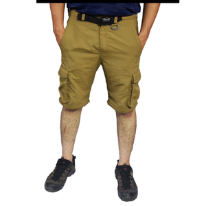 Short décontracté léger de qualité supérieure pour homme Décoration en dentelle élégante Poches zippées à séchage rapide Taille élastique-Disponible OEM - Product Image 4