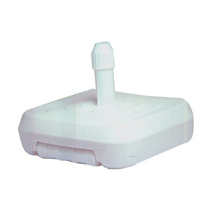 Base Ombrellone PVC 60x60 cm Tubo Diametro 32-50 Colore Assortito - Product Image 1