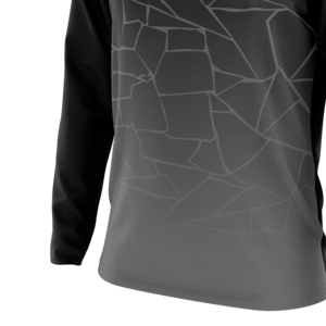 T-shirt oversize à manches longues pour homme, 100 % coton épais, personnalisable avec logo et impression par sublimation, pas cher - Product Image 5