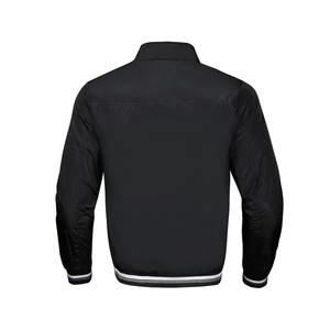 Veste décontractée sans capuche avec poche latérale de baseball zippée pour printemps et automne Vestes pour hommes - Product Image 2