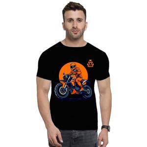 T-shirt personnalisé en coton 100% durable avec col rond, tissu respirant, résistant à la décoloration, pour un usage quotidien et en extérieur - Product Image 1