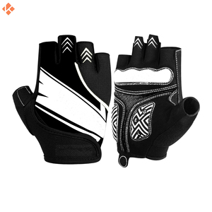 Gants de cyclisme WEST BIKING, gants de vélo à absorption des chocs, demi-doigts, à doigts courts, équipement de cyclisme - Product Image 4