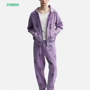 Sweat-shirt à capuche zippé sur mesure de qualité supérieure, unisexe, avec poche kangourou, vêtements de sport, décontracté, 100% coton - Product Image 4