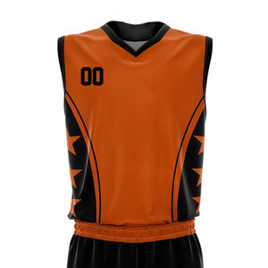 ชุดบาสเก็ตบอลผู้ชายแบบกำหนดเอง ชุดแขนกุด ระบายอากาศได้ดี ผ้าแห้งเร็ว สวมใส่สบายและเคลื่อนไหวได้อย่างยืดหยุ่นสำหรับทุกฤดูกาล - Product Image 5