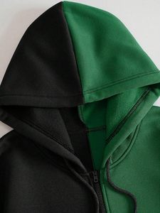 Sweats à capuche zippés pour hommes de qualité supérieure Design populaire couleur personnalisée pour la mode hivernale avec service OEM - Product Image 4