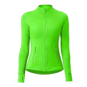 Veste de yoga à fermeture éclair pour femme Design athlétique extensible léger et confortable pour l'entraînement et la performance sportive - Product Image 2