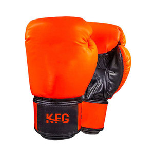 Gants de boxe élégants en cuir pour hommes et femmes, respirants, anti-humidité, avec sangle de poignet réglable, ajustement confortable, coutures durables - Product Image 1