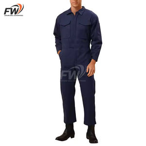 Overol Reflectante de Fábrica para Hombre, Ropa de Trabajo de Algodón, Overol de Construcción e Ingeniería, Uniforme de Alta Visibilidad de una Pieza - Product Image 3