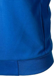 Veste décontractée en microfibre à col en V pour hommes avec fermeture à glissière Printemps et automne - Product Image 4