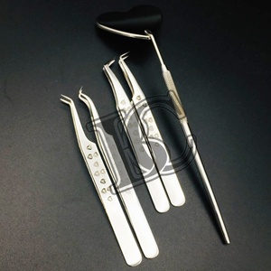 Espejos de rango superior, espejos de extensión de pestañas de acero inoxidable sostenible, colores plateados, hermoso espejo de pestañas a la venta, logotipo personalizado - Product Image 2