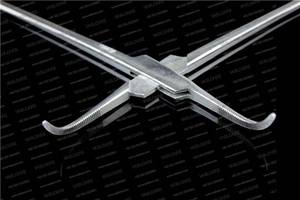 Vaslcare-Abrazadera médica para amígdalas, fórceps quirúrgicos hemostáticos curvos grandes, instrumento quirúrgico ENT de acero inoxidable - Product Image 3