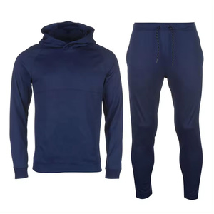 Usaze Sports 2025 entrenamiento personalizado Jogging cremallera sudaderas con capucha trajes cómodos conjunto de dos piezas chándales de invierno para hombres de talla grande - Product Image 6