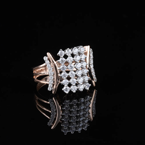 แหวนเพชร D'VINS JEWELS เพชรเลี้ยงในห้องปฏิบัติการ ชุบทอง 14k 18k ทรงกลมเจียระไนแบบบริลเลียนท์ สำหรับผู้หญิง เหมาะสำหรับงานหมั้น งานแต่งงาน และงานเลี้ยงค็อกเทล - Product Image 3