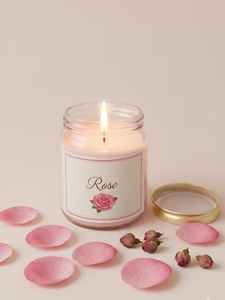 Vela Aromática de Primera Calidad en Frasco de Vidrio con Etiqueta de Marca Personalizada Disponible a Precio de Mayoreo de Fabricante Indio - Product Image 3