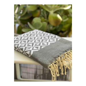 GOTS Certified 100% Soft Cotton Golf & <b>Beach</b> <b>Towels</b> Multi-Colour <b>Striped</b> Quick Dry & Absorbent Ultimate Comfort for Home Use - Product Image 6