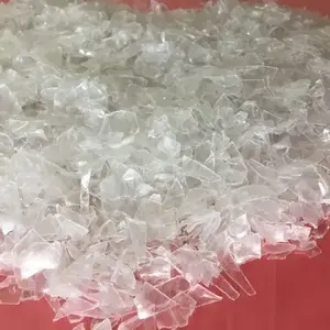 Recycled PET bottle scrap Available . Recycaled Transparent Pet Bottle Flake Brown color pet Flakes ..Order Now