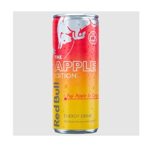 Redbull Winter Edition Fuji et Ginger Apple 24x250ml, boisson énergisante aromatisée, rafraîchissante et sucrée, vente en gros. - Product Image 4
