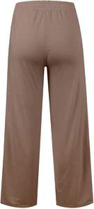 Pantalon de survêtement en éponge français surdimensionné personnalisé femmes pantalon de survêtement baggy jambe droite poids lourd - Product Image 5
