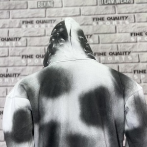 Tùy Chỉnh Người Đàn Ông Của Đau Khổ Áo Khoác Thời Trang dạo phố Nhà Sản Xuất Axit Rửa Sạch Đá Sunfaded Ripped Nhìn Thêu Mùa Đông - Product Image 5