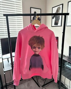 Hoem Custom Harajuku Belle Pink <span class=keywords><strong>Glenn</strong></span> personalizzato lavorato a maglia alla moda abbigliamento da strada donna - Product Image 6