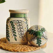 Tarro de Cerámica Clásico para Cocinas Tradicionales y Contemporáneas, Tarro de Cerámica para Almacenamiento en Despensa y Organización de Alimentos, Precio Económico - Product Image 2