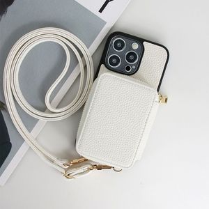 Cartera de cuero Flip Cover All Inclusive Protection Mobile Phone Cases para iPhone PU bolsas de teléfono para Samsung Wristband case pouch - Product Image 1