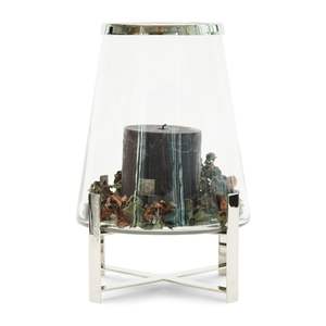 Premium Quality Glass <b>Candle</b> Lantern Holder for Wedding Decoration Silver <b>Pillar</b> Handmade <b>Candle</b> Holder Stands for Sale - Product Image 2