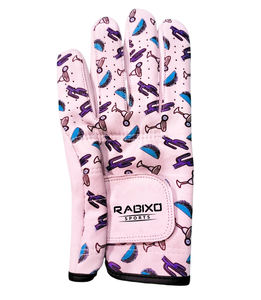 Gants de golf personnalisés avec logo imprimé en couleur, respirants, pour hommes, femmes et enfants, en cuir véritable, sportifs, fabrication OEM, marque privée - Product Image 4