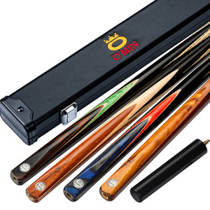 ไม้คิวสนุกเกอร์ Secret <span class=keywords><strong>OMIN</strong></span> รุ่น Durable Pool <span class=keywords><strong>Cue</strong></span> แบบแยก 3/4 ทำจากไม้แอช น้ำหนัก 18 ออนซ์ สีดำ พร้อมหัวคิวแบบ Punch & Jump สำหรับบิลเลียดและเทนนิสโต๊ะ 2 ไม้ - Product Image 5
