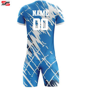 Alta calidad etiqueta personalizada sublimación entrenamiento de fútbol Jersey Uniformes/hombres sublimación uniformes de fútbol con logotipo personalizado - Product Image 6