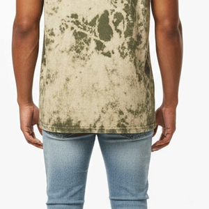 Débardeur Homme Vert Olive Urbain Énergétique avec Typographie, Style Décontracté Streetwear, en Spandex/Polyester, Séchage Rapide et Respirant - Product Image 6