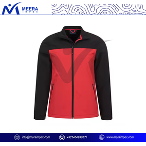 Veste Softshell imperméable et coupe-vent pour hommes pour la randonnée en plein air manteau tactique chaud respirant hiver décontracté Stand High Street - Product Image 2