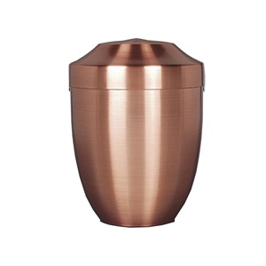 Pas cher Fer Cuivre Plaqué Urne Crémation Personnalisé Pour Adulte Cendres Souvenir En Acier Urne Funéraire Fabricants Inde - Product Image 5