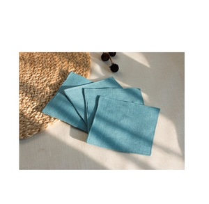 ถาดรองแก้วผ้าลินินทำด้วยมือคุณภาพสูงสินค้าสไตล์สร้างสรรค์ทำด้วยมือ - Product Image 3