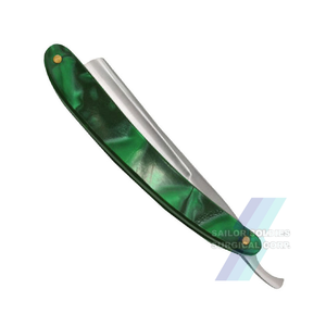 Premium <b>Straight</b> <b>Edge</b> Manual Barber <b>Razor</b> with Wooden Handle Hair/Shaving <b>Razors</b> - Product Image 1