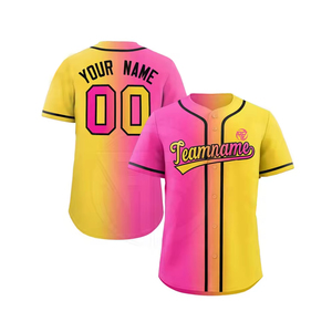 Venta al por mayor de ropa deportiva transpirable personalizada, kit de pantalones de Jersey, varios estilos, uniforme de ropa de equipo de béisbol y softbol - Product Image 5