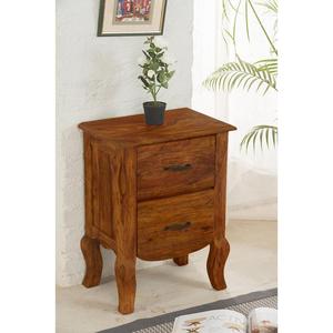 Tania Grand Elegant Solid Wood Bedside Table Furniture for Bedroom <b>Sets</b> - Product Image 4