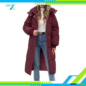 Chaqueta Parka Acolchada de Invierno para Mujer, Cierre Completo, Transpirable, con Capucha de Piel de Oveja Satinada, Cuello Desmontable, Talla XL, Gruesa, Acolchada, Sólida - Product Image 4