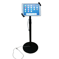 Tablet Yer Standı Ayarlanabilir Tablet Tutucu, Sergi İçin 7-10.1" ipad Ağır Hizmet Tipi Kilitlenebilir Yer Standı Tablet PC Tutucu Aparatı